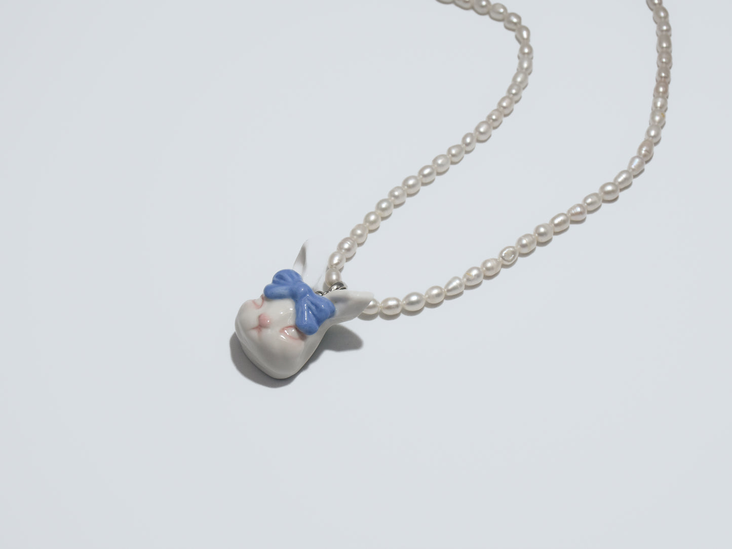 Grumpy Bunny- Rabbit Detachable Pendant