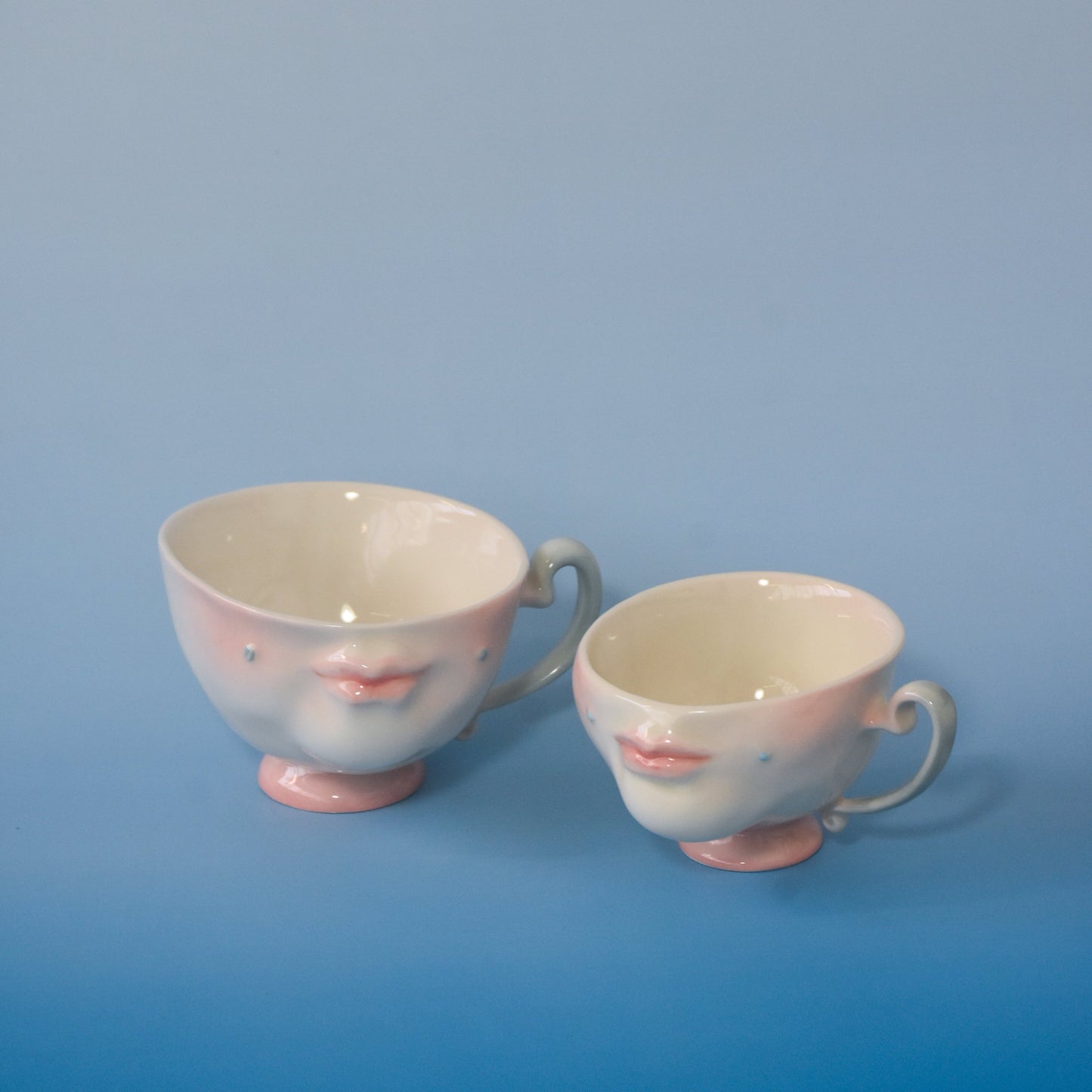 接吻杯的起源-瓷茶杯