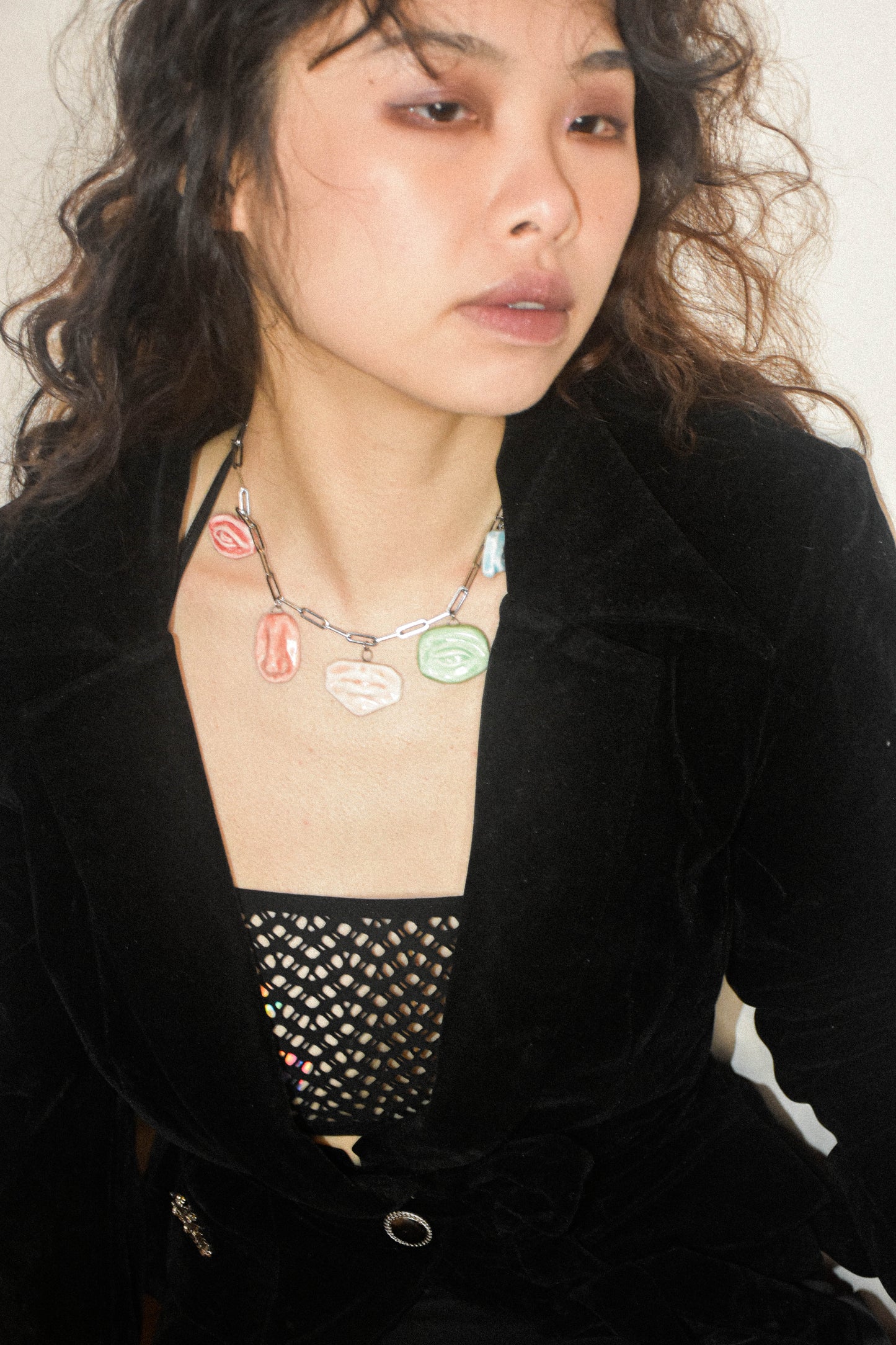 My body - Multi Charm Chain Necklace