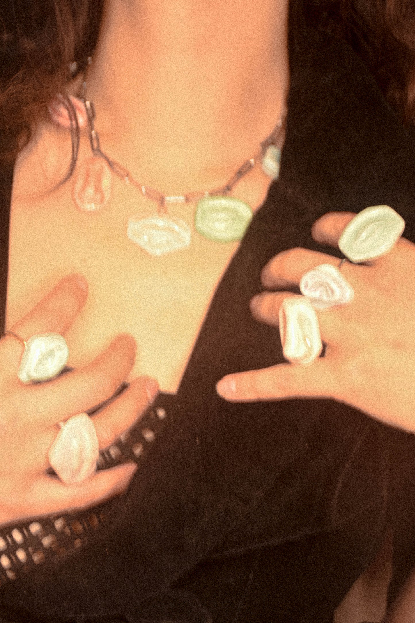 My body - Multi Charm Chain Necklace