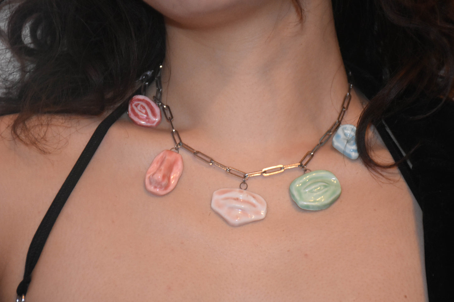 My body - Multi Charm Chain Necklace