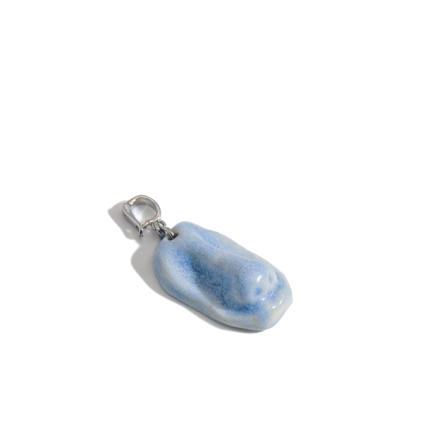 My body - chain necklace with porcelain charm