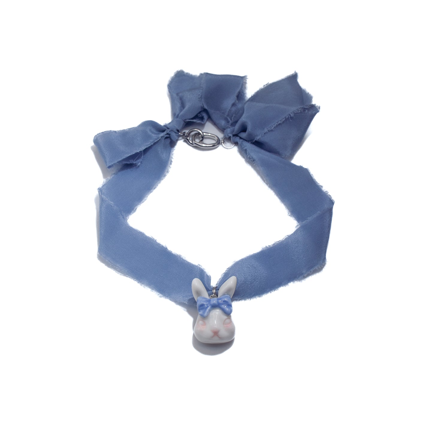 Silk Choker Necklace For All Detachable Pendants