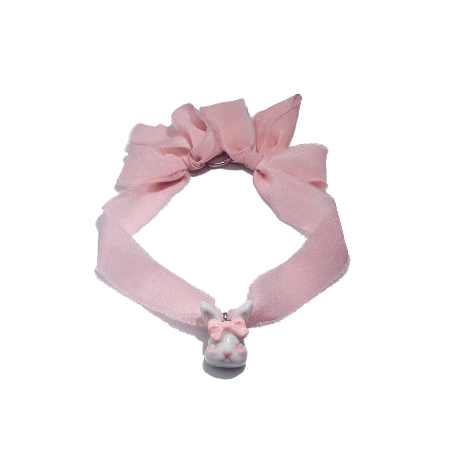 Silk Choker Necklace For All Detachable Pendants
