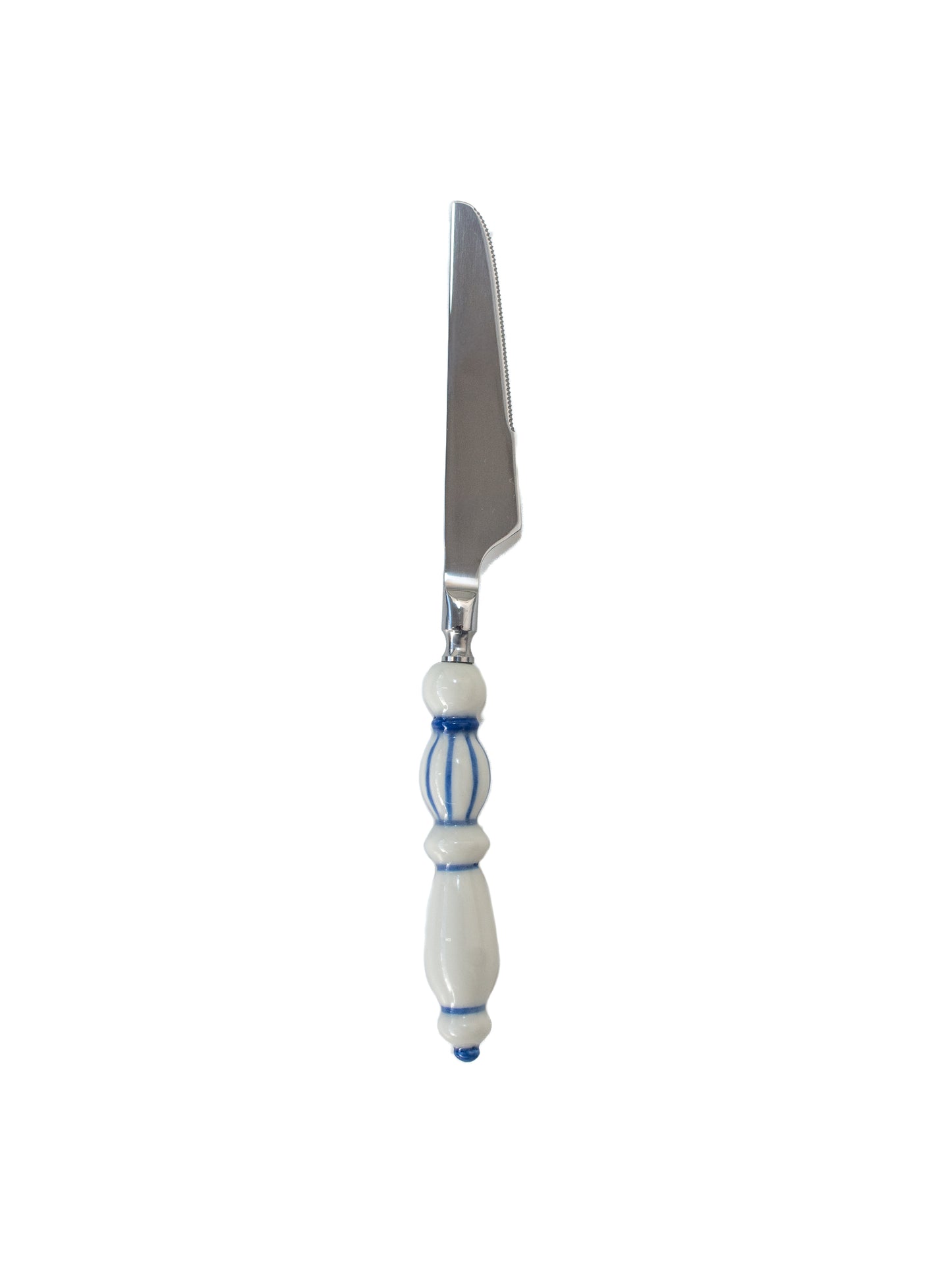Fun Dining Handcrafted Ceramic Porcelain Cutlery Classic Line Style