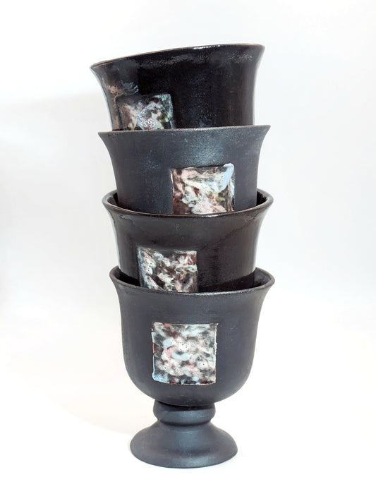 Canvas - Black Canva Goblet Wine Cup