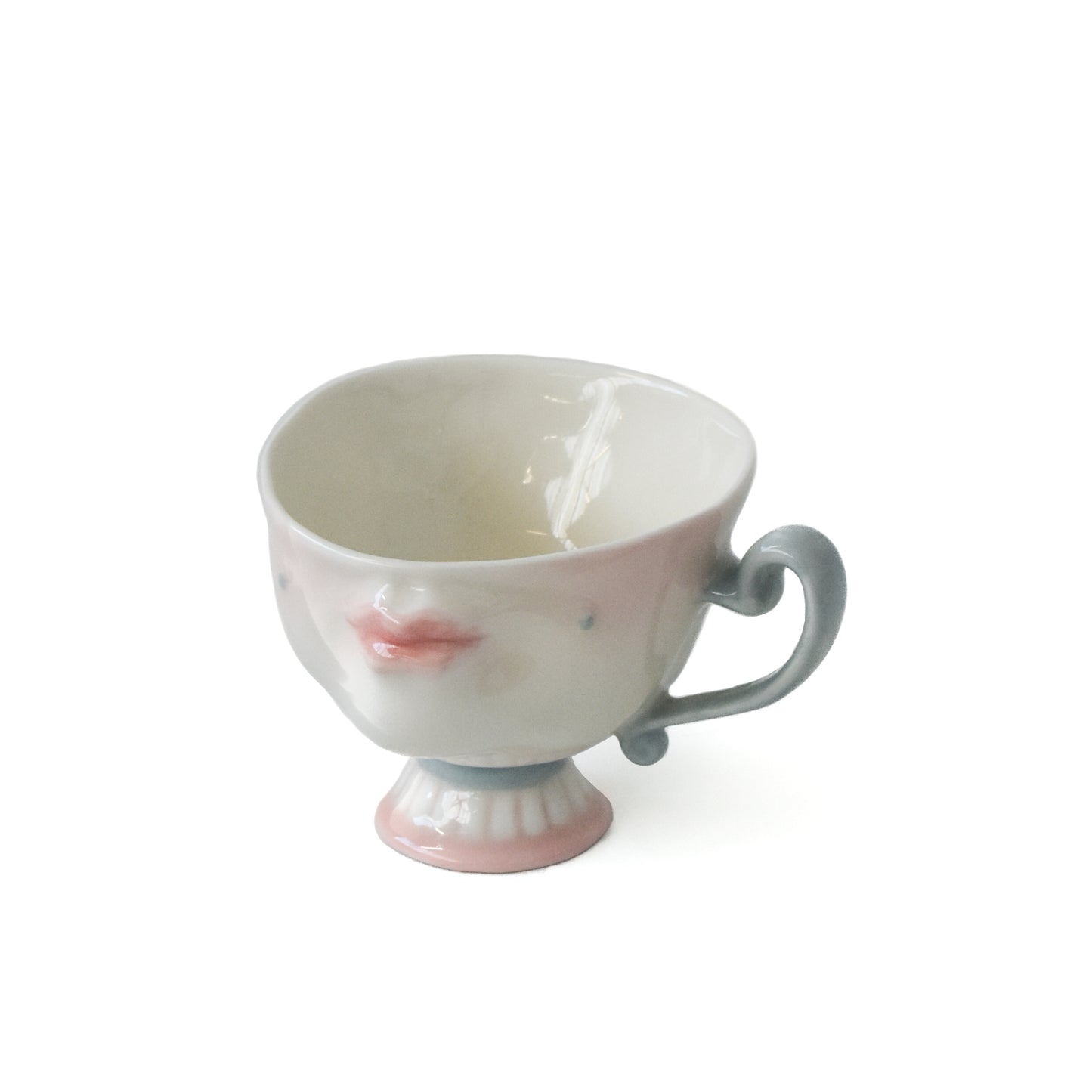 The Kissing Cup - Collum - Large ceramic tea cup
