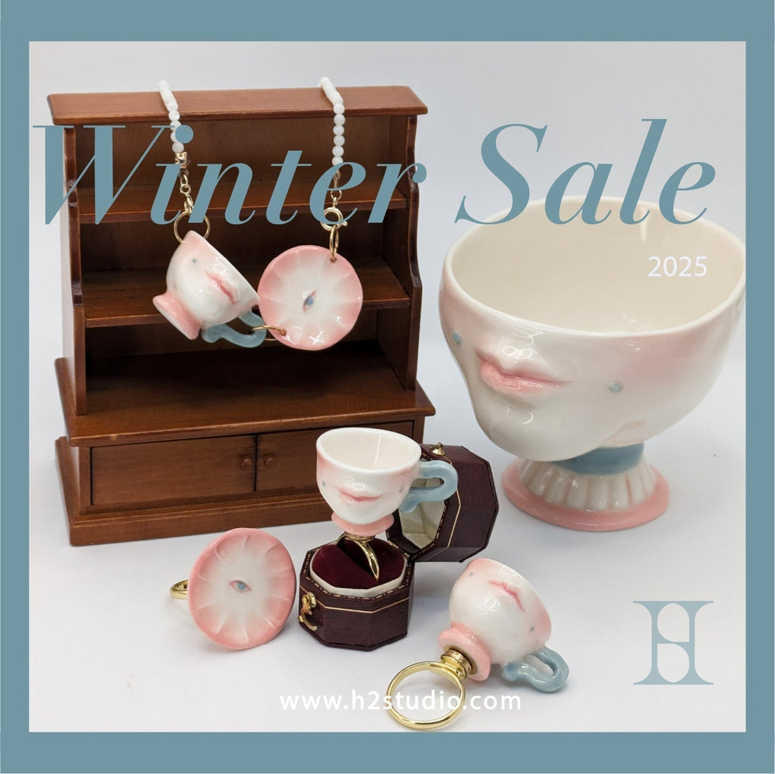 H2 Studio Winter Sale & Onsite Events 2025 – Shop Handcrafted Ceramics & Gifts