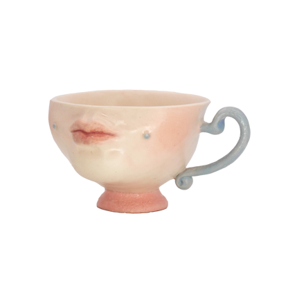 The Kissing Cup Origin- Porcelain Tea cup