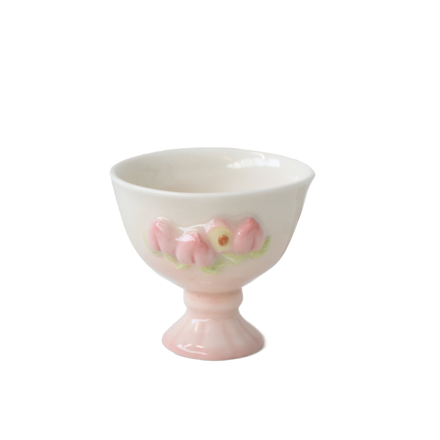 Peach it - Ceramic Peach Goblet