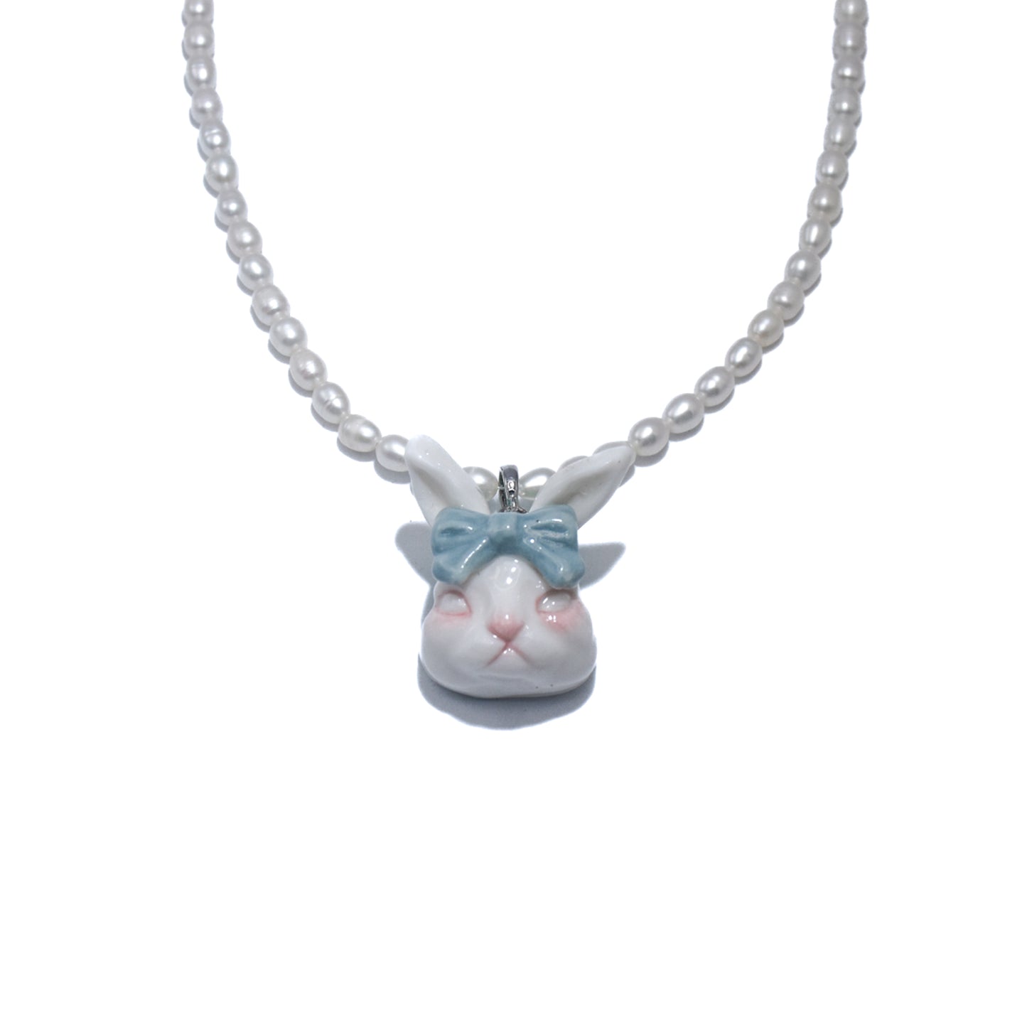 Grumpy Bunny- Rabbit Detachable Pendant