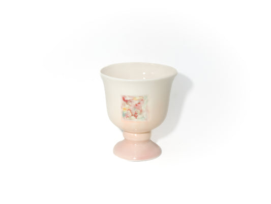 Canvas - White Canva ceramic round bottom wine cup