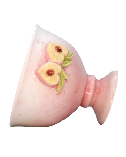 Peach it - Ceramic Peach Goblet